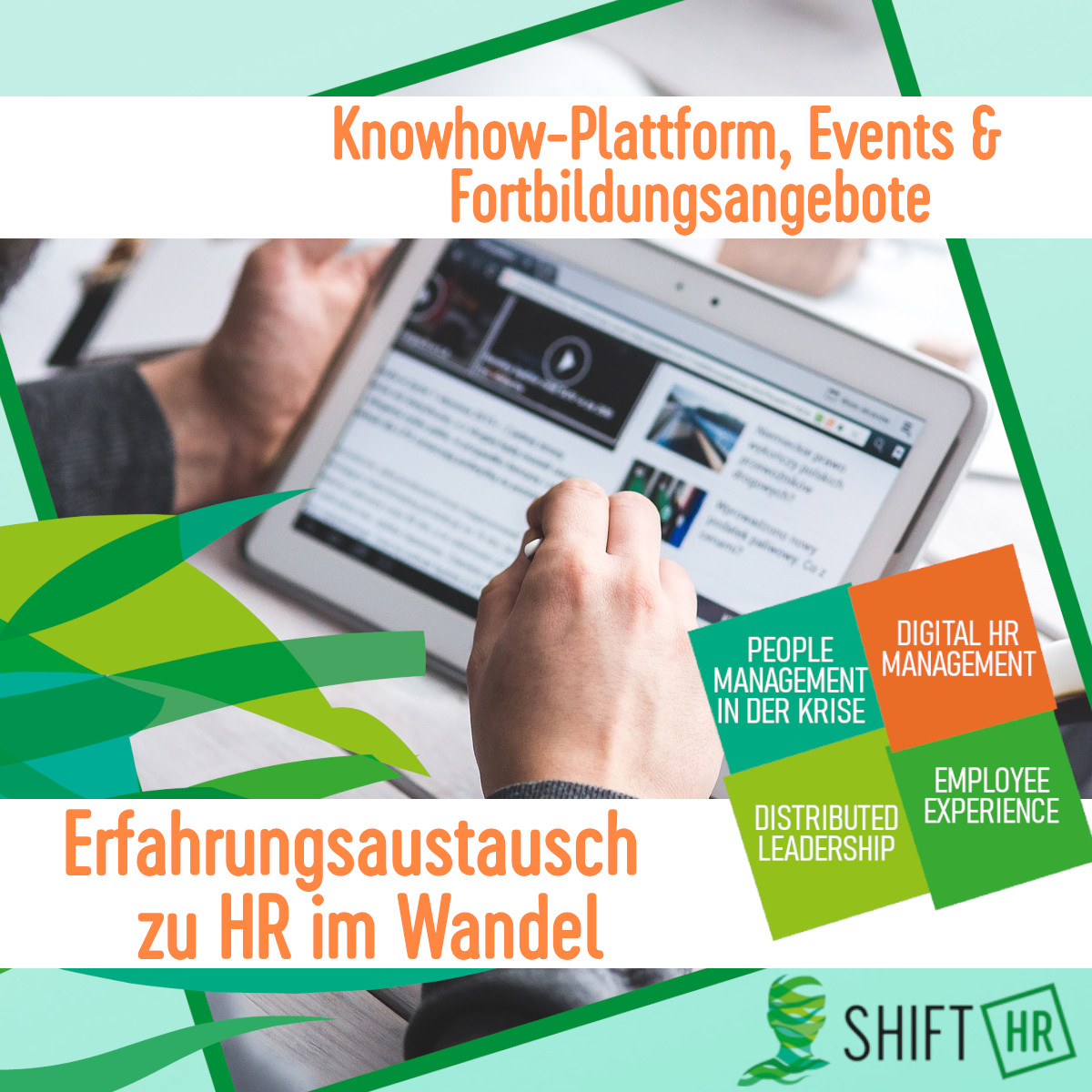 SHIFT/HR - Plattform zum Wandel in HR & Personalmanagement